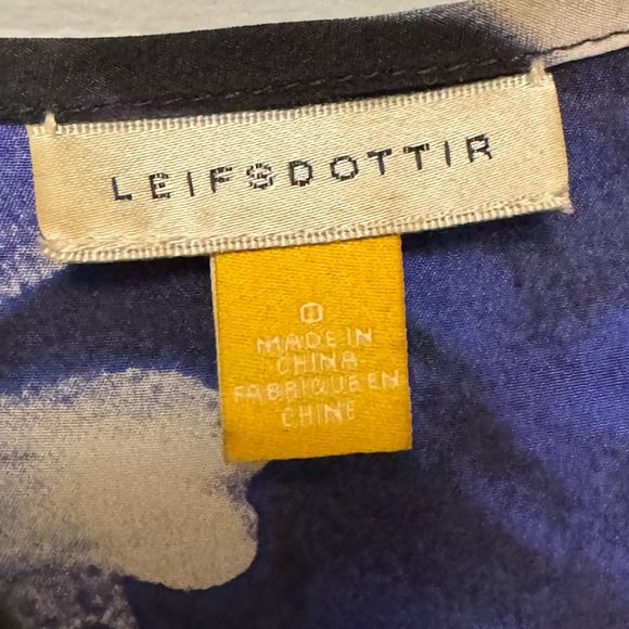 Leifdottir silk dress by Anthropologie size 0 - Picture 4 of 7